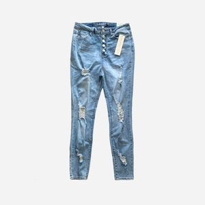 🌸New🌸 Madden Girl Destroyed Skinny Jeans 29 NWT